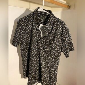 Daisy flower print button up (from hot topic)